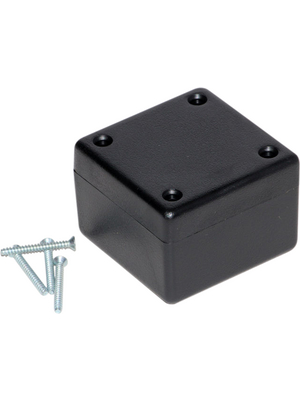 Hammond - 1594ASBK - Plastic enclosure black 56 x 28 mm ABS IP 54 N/A, 1594ASBK, Hammond