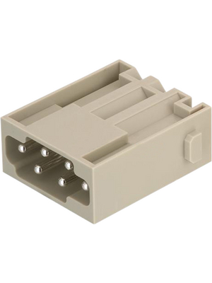 HARTING - 09 14 006 2633 - Connector, Module Han E Quick-Lock, Male, Pole no.6, Han-Quick Lock?, 09 14 006 2633, HARTING