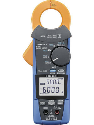 Hioki - Hioki CM 4371 +CAL - Current clamp meter, 600 AAC, 600 ADC, TRMS, Hioki CM 4371 +CAL, Hioki