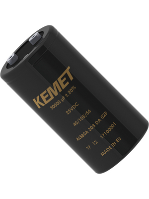 KEMET - ALS80A113NF250 - Aluminium Electrolytic Capacitor 11 mF 250 V, ALS80A113NF250, KEMET