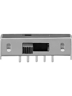 Knitter-Switch - MFP 1370-R - Miniature slide switch on-on-on 20.0 x 14.0 x 7.0 mm 1P, MFP 1370-R, Knitter-Switch