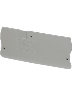 Phoenix Contact - D-ST 6-TWIN - End plate, grey, D-ST 6-TWIN, Phoenix Contact