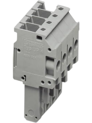 Phoenix Contact - UP 4/ 4 - Plug N/A 21 x 24.8 x 41.2 mm grey UT, 3060144, UP 4/ 4, Phoenix Contact