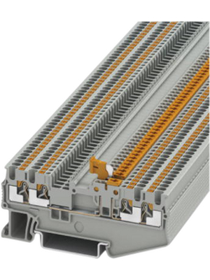 Phoenix Contact - PT 1,5/S-QUATTRO-MT - Terminal block N/A grey, 0.14...1.5 mm2, 3210321, PT 1,5/S-QUATTRO-MT, Phoenix Contact