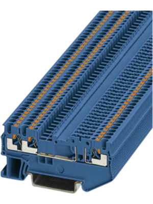 Phoenix Contact - PT 1,5/S-TWIN-TG BU - Terminal block N/A blue, 0.14...1.5 mm2, 3210315, PT 1,5/S-TWIN-TG BU, Phoenix Contact