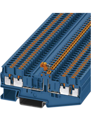 Phoenix Contact - PT 2,5-QUATTRO-MTB BU - Terminal block N/A blue, 0.14...2.5 mm2, 3210191, PT 2,5-QUATTRO-MTB BU, Phoenix Contact