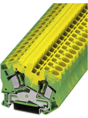 Phoenix Contact - STS 6-PE - Terminal block STS N/A green/yellow, 0.2...10 mm2, 3038147, STS 6-PE, Phoenix Contact