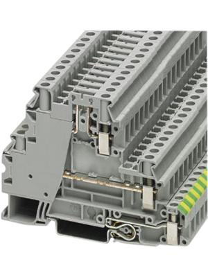 Phoenix Contact - UT 4-PE/L/TG - Terminal block N/A grey, 0.14...6 mm2, 3214365, UT 4-PE/L/TG, Phoenix Contact