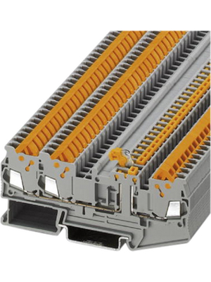 Phoenix Contact - QTC 1,5-TWIN-MT - Terminal block QTC N/A grey, 0.25...1.5 mm2, 3050407, QTC 1,5-TWIN-MT, Phoenix Contact