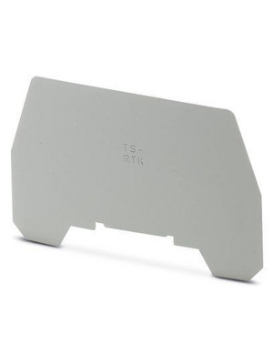 Phoenix Contact - TS-RTK - Separating plate 72 x 0.8 mm grey, TS-RTK, Phoenix Contact