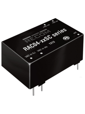 Recom - RAC04-05SC - AC/DC converter 4 W, RAC04-05SC, Recom