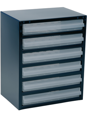 Raaco - CABINET 250/6-3 - Drawer cabinet 360 x 440 x 250 mm, CABINET 250/6-3, Raaco