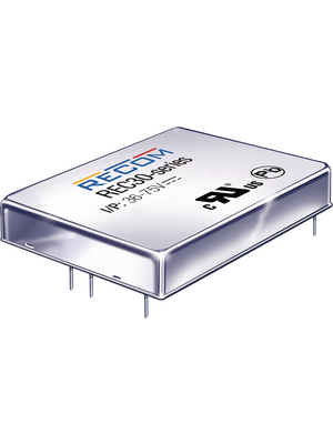 Recom - REC30-2412S - DC/DC converter 18...36 VDC 12 VDC, REC30-2412S, Recom