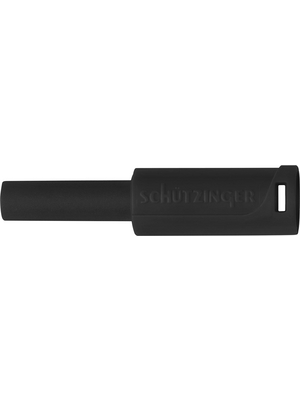 Schtzinger - SKU 30 / SW / -1 - Safety Coupler ? 4 mm black 1000 V, CAT II 69 mm, SKU 30 / SW / -1, Schtzinger