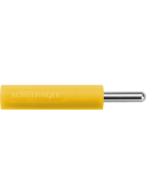 Schtzinger - LB 4-2.8x2 Ni / 10 / GE - Laboratory socket ? 4 mm yellow CAT II N/A, LB 4-2.8x2 Ni / 10 / GE, Schtzinger