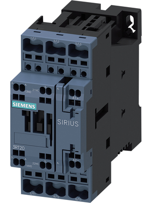 Siemens - 3RT2023-2BB40 - Contactor 24 VDC 3 NO 1 NO+1 NC Spring Clamp Terminals, 3RT2023-2BB40, Siemens