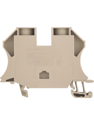 Weidmller - WDU 35N - 1040400000 - Terminal block W-Series N/A Dark Beige, 2.5...35 mm2, WDU 35N - 1040400000, Weidmller