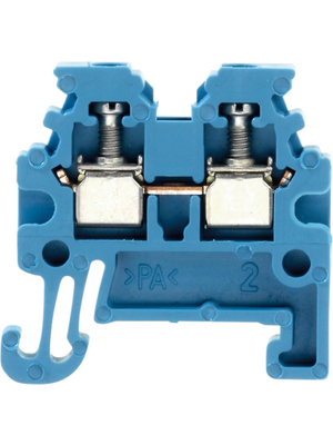 Weidmller - WDU 1.5/R3.5 BL - 1754170000 - Terminal block W-Series N/A blue, 0.5...1.5 mm2, WDU 1.5/R3.5 BL - 1754170000, Weidmller