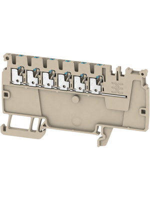 Weidmller - AAP11 1.5 LI BL - 1988170000 - Terminal block N/A beige / blue, 0.5...1.5 mm2, AAP11 1.5 LI BL - 1988170000, Weidmller