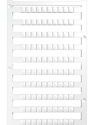 Weidmller - DEK 5/5 PLUS MC NE WS - 1854490000 - Terminal block marking strip, unprinted, DEK 5/5 PLUS MC NE WS - 1854490000, Weidmller