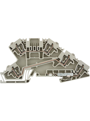 Weidmller - ZDL 2.5/N/L/PE - 1720870000 - Terminal block Z Series N/A Dark Beige, 0.5...4 mm2, ZDL 2.5/N/L/PE - 1720870000, Weidmller