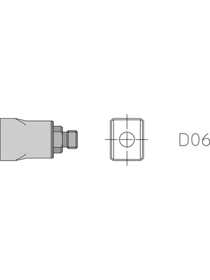 Weller - D06 - Hot air nozzle, D06, Weller