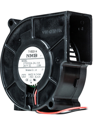 NMB - 07530GA-24J-AA-00 - Radial fan DC ?70 x 30 mm 11.4 m3/h 24 VDC 1.44 W, 07530GA-24J-AA-00, NMB