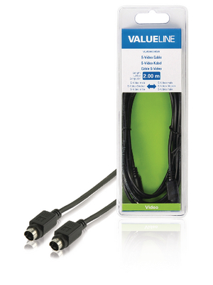 Valueline - VLVB30000B20 - Video cable black, VLVB30000B20, Valueline