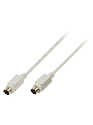 Valueline - VLCP51000I20 - PS/2 Cable Male - PS/2 Male 2.00 m, VLCP51000I20, Valueline