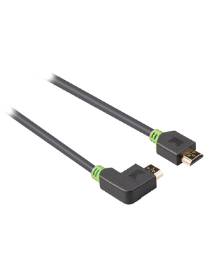 Koenig - KNV34250E20 - Monitor cable 2.00 m anthracite, KNV34250E20, K?nig