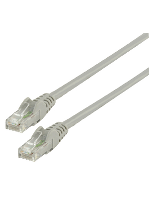 Valueline - VLCP85200E0.50 - Patch cable CAT6 UTP 0.50 m grey, VLCP85200E0.50, Valueline