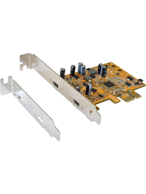 Exsys - EX-12010 - PCI-E x1 Card2x USB 3.1 Gen 2, EX-12010, Exsys