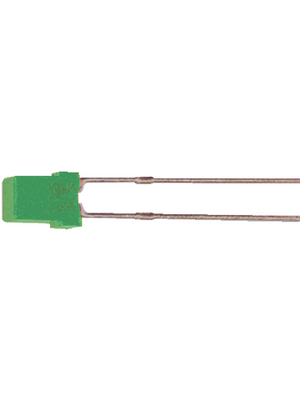 Kingbright - L-714GDT - LED green square 3 x 3 mm, L-714GDT, Kingbright