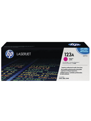 Hewlett Packard (DAT) - Q3973A - Toner module 123A magenta Color LaserJet 2550 2000 pages, Q3973A, Hewlett Packard (DAT)