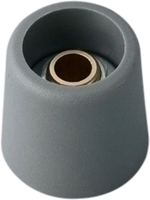 OKW - A3116068 - Control knob without recess grey 16 mm, A3116068, OKW