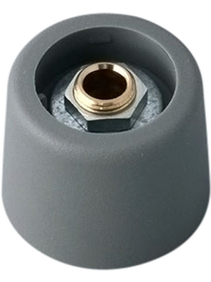 OKW - A3120068 - Control knob without recess grey 20 mm, A3120068, OKW