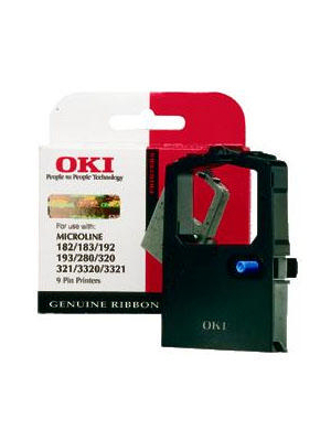 OKI - 9002303 - Ribbon nylon black  ML 180/182, 9002303, OKI