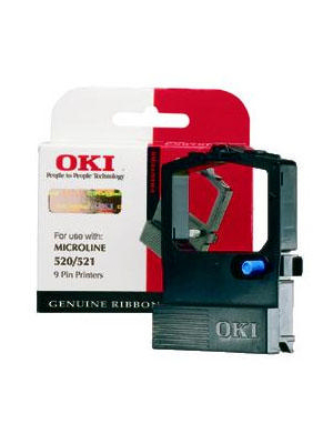 OKI - 9002315 - Ribbon nylon black ML 520/521 Elite, 9002315, OKI