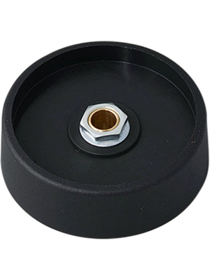 OKW - A3150069 - Control knob without recess black 50 mm, A3150069, OKW