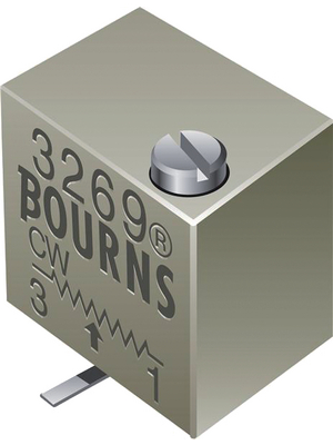 Bourns - 3269W-1-500LF - Trimmer Cermet SMD 50 Ohm 250 mW, 3269W-1-500LF, Bourns