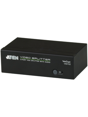 Aten - VS0102 - Video/audio splitter VGA, 2-port, VS0102, Aten