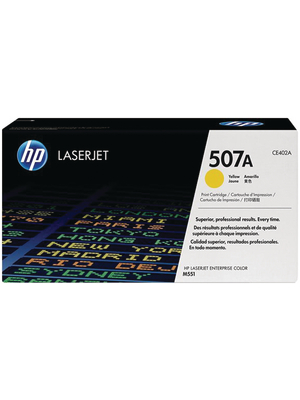 Hewlett Packard (DAT) - CE402A - Toner 507A yellow, CE402A, Hewlett Packard (DAT)