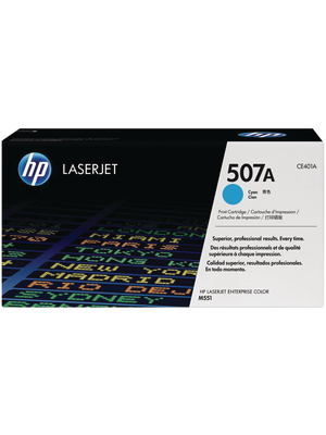 Hewlett Packard (DAT) - CE401A - Toner 507A Cyan, CE401A, Hewlett Packard (DAT)