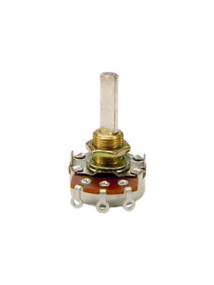 BI Technologies - P230-1EC15AR250K - Potentiometer 250 kOhm logarithmic, P230-1EC15AR250K, BI Technologies