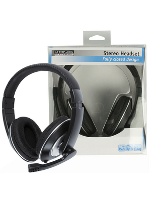 Koenig - CMP-HEADSET130-EOL - Multimedia stereo headset, CMP-HEADSET130-EOL, K?nig