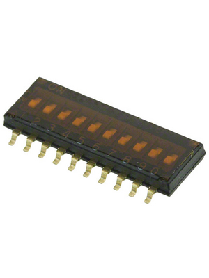 Omron Electronic Components - A6H-0102 - DIL switch SMD 10P, A6H-0102, Omron Electronic Components