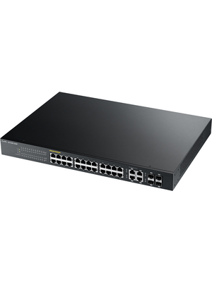 Zyxel - GS1920-24HP-EU0101F - Web-managed switch 24x 10/0100/1000 PoE 4x SFP 19", GS1920-24HP-EU0101F, Zyxel