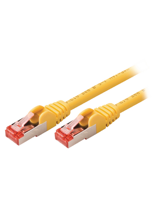 Valueline - VLCP85221Y50 - Patch cable CAT6 S/FTP 5.00 m yellow, VLCP85221Y50, Valueline