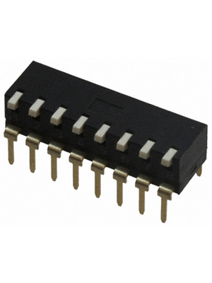 Omron Electronic Components - A6TR-8104 - DIL switch THD 8P, A6TR-8104, Omron Electronic Components