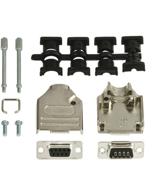 MH Connectors - MHDTZK25-DM25S-K - D-Sub socket kit 25P, MHDTZK25-DM25S-K, MH Connectors